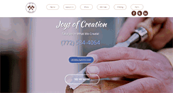 Desktop Screenshot of joysofcreation.com